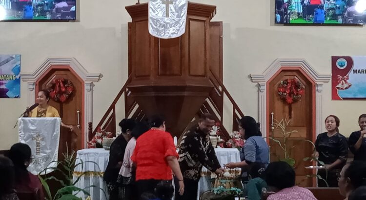 Jemaat GPM Syaloom Syukuri HUT ke-28 Dengan Sederhana