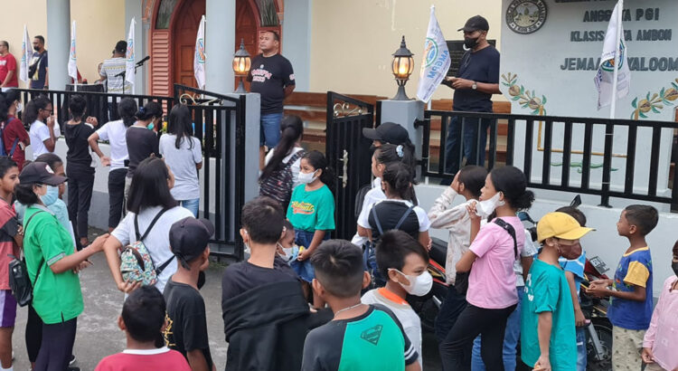 Jelang HUT ke-27, AMGPM Cabang Syaloom Gelar Jalan Santai & Tanam Pohon