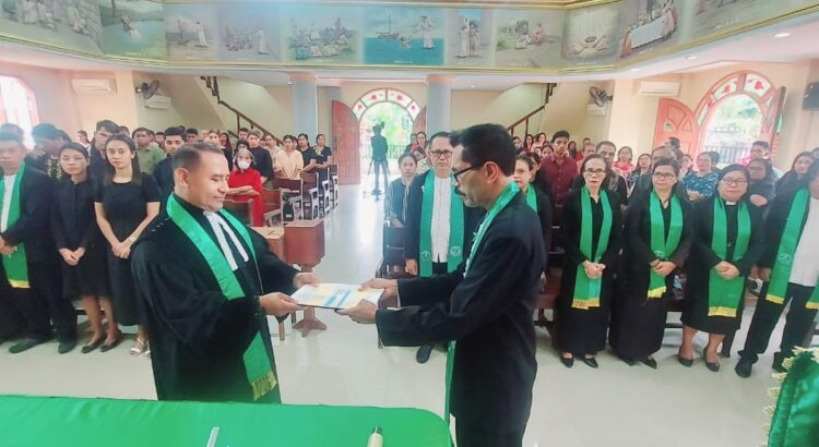 Panitia Pemilihan Penatua & Diaken Jemaat GPM Syaloom Dilantik